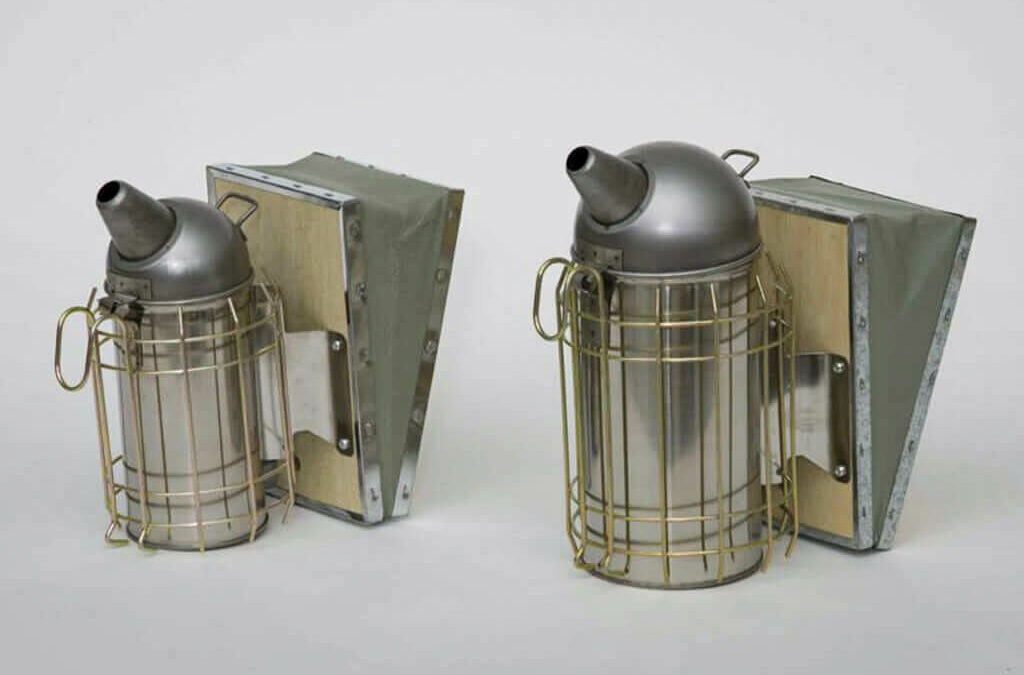 Forest Hill Woodworking Paradise PA Two metal canisters on a white background.
