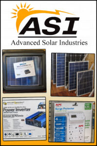 Collage of ASI Advanced Solar Ideas' Products