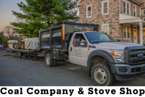 Country Meadows Coal Company's Work Truck Outside of Home