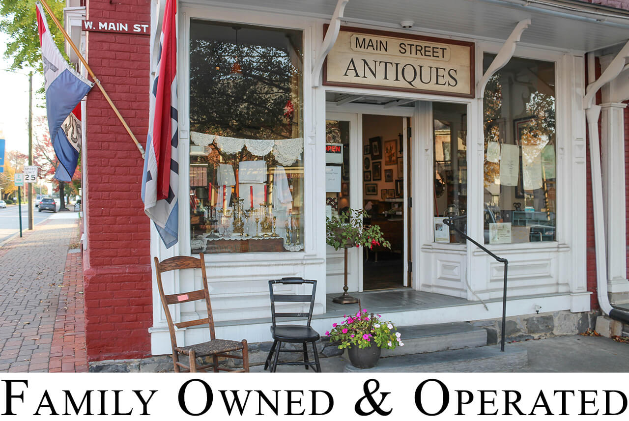 Main Street Antiques' Building Exterior