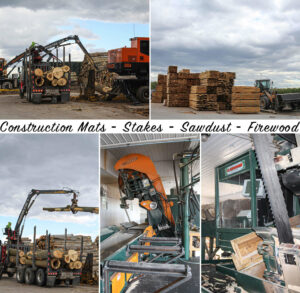 Collage of Soapstone Sawmill's Work