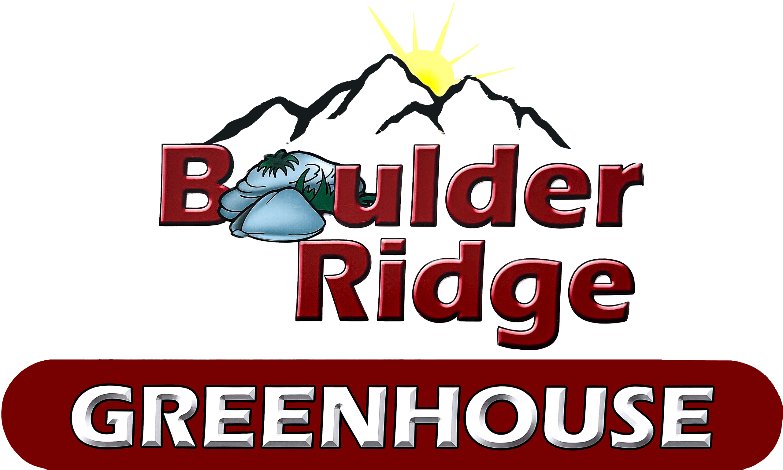 Boulder Ridge Greenhouse East Earl, PA Green text logo reads: "COUNTRYSIDE BULK FOODS" with "Meat," "Cheese," and "Bulk Foods" in cursive below.